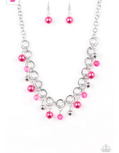 Load image into Gallery viewer, Fiercely Fancy- Necklace /Fancy Fascination-Bracelet- Pink (Sets)