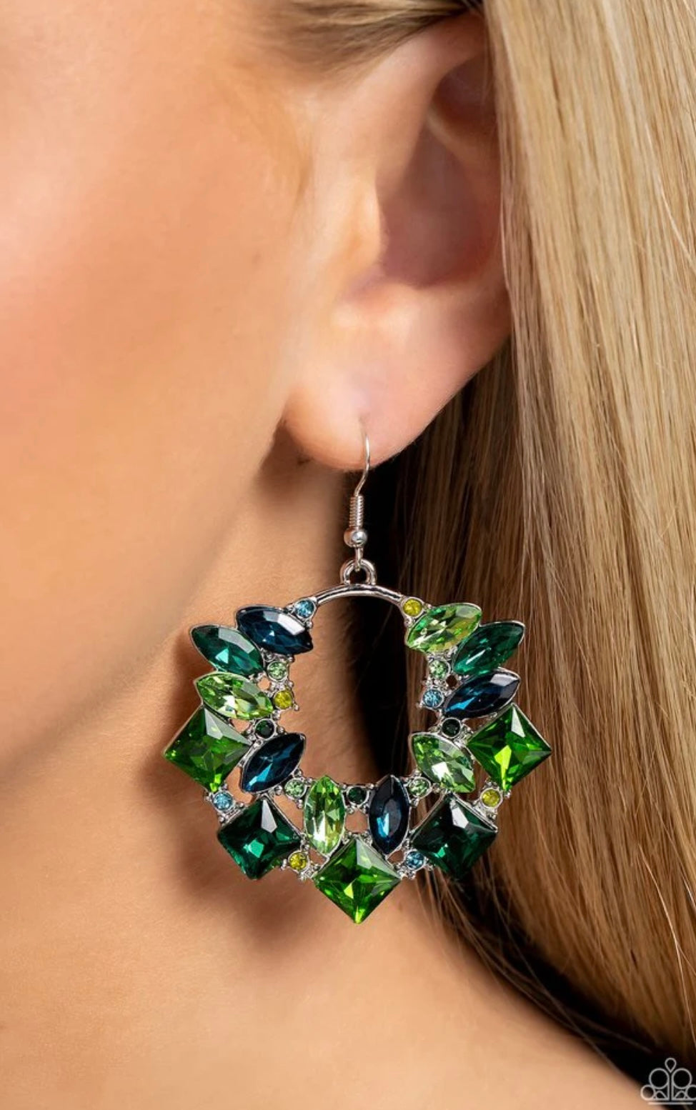 Wreathed In Watercolors - Green