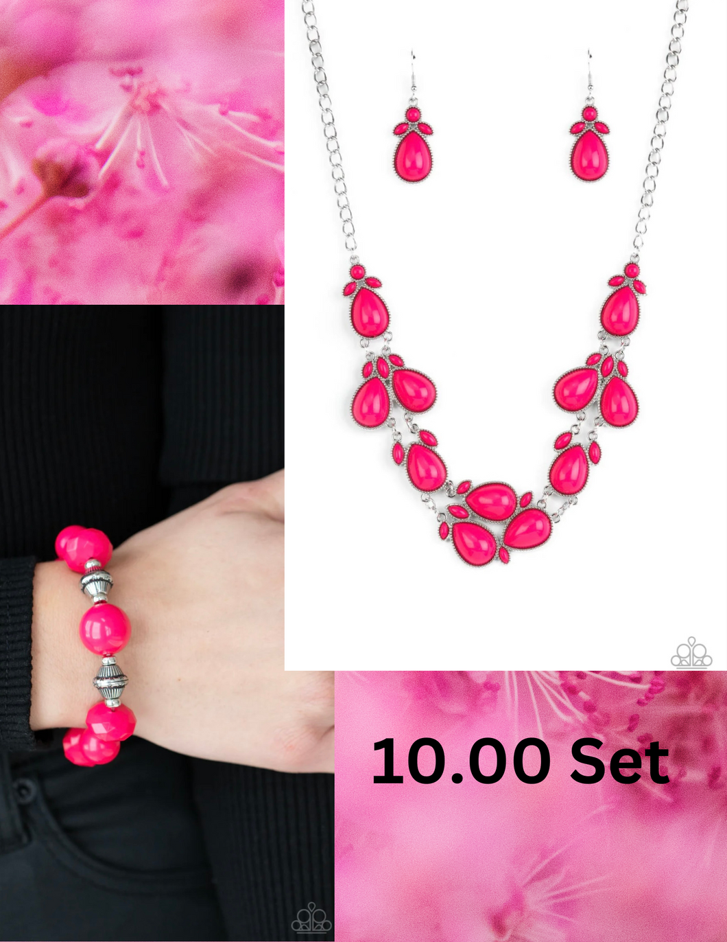 Botanical Banquet- Pink Set