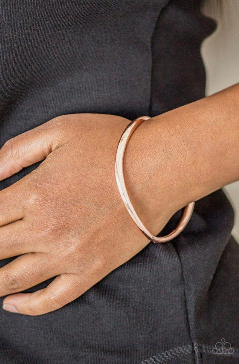Awesomely Asymmetrical Bracelet - Copper
