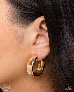 Round Reputation - Gold Clip-On