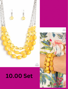 Tropical Hideaway - Yellow Set