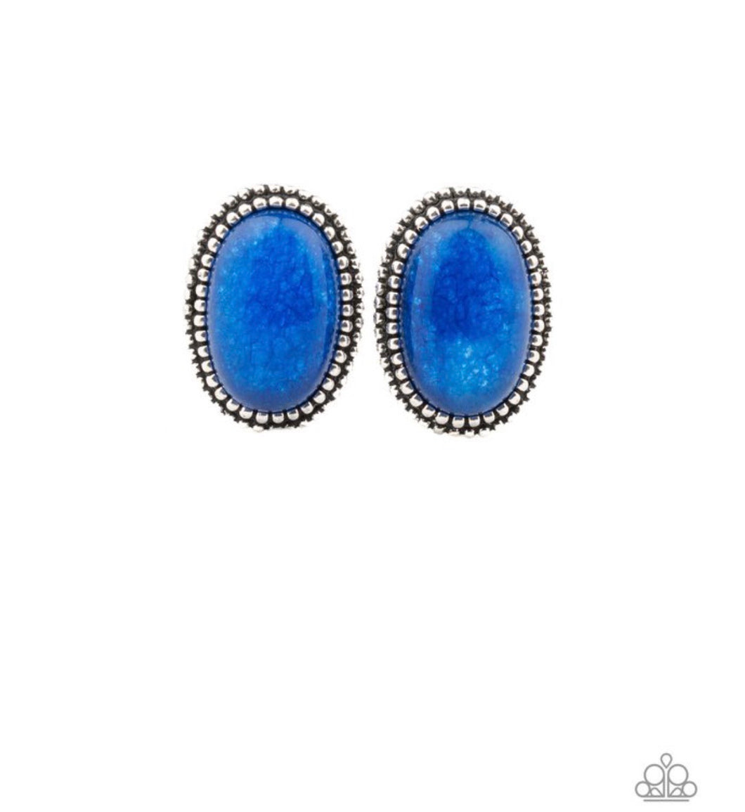 Shiny Sediment- Blue