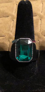 Scholar- Green Men's Ring