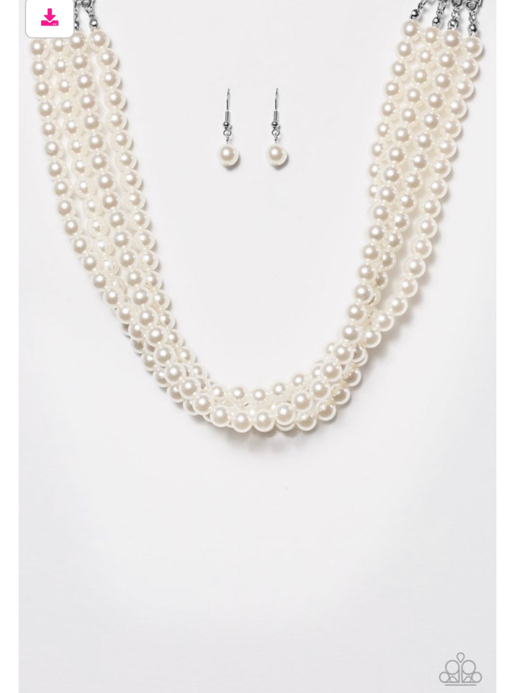 Vintage Romance- White Choker