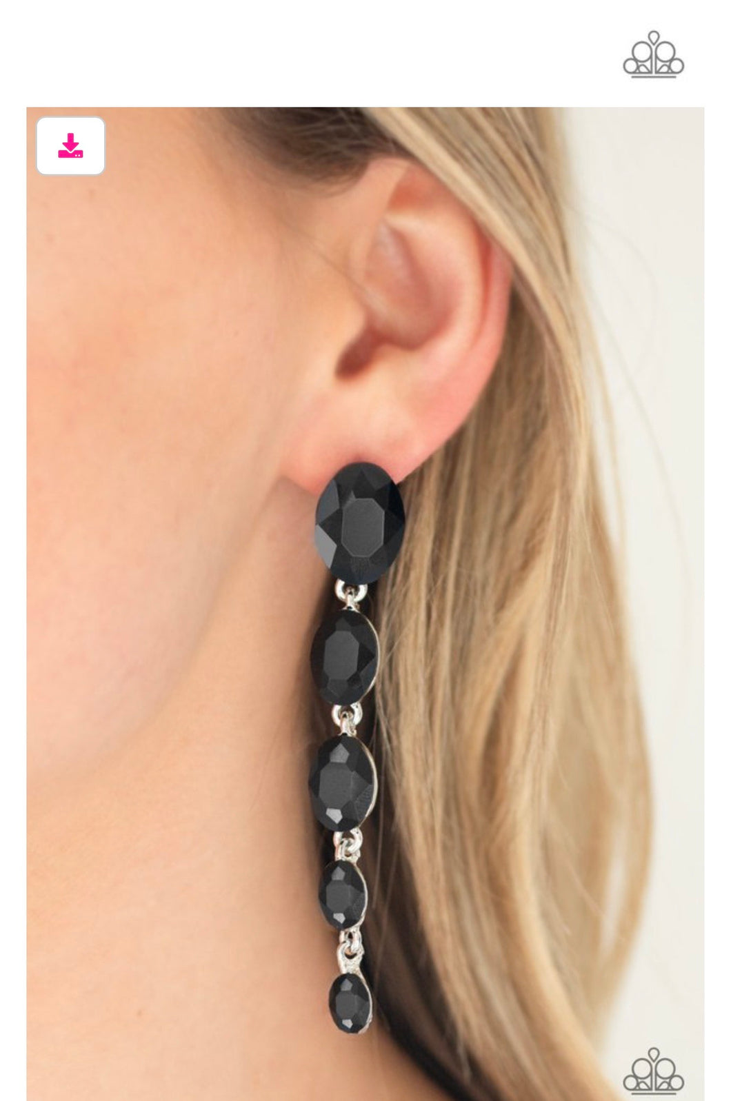 Red Carpet Radiance- Black