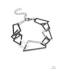 Load image into Gallery viewer, Shattering Records Necklace/Shattered Shine Bracelet-Black  (Sets)
