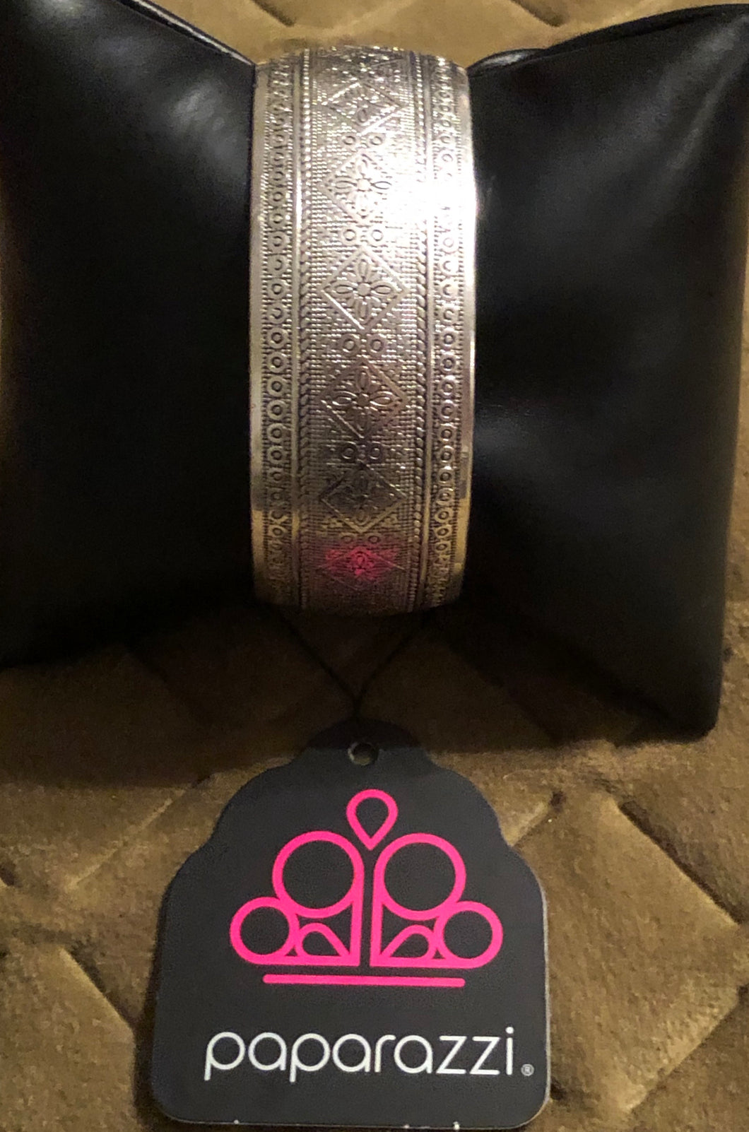 Gorgeously Gypsy- Silver Cuff Bracelet