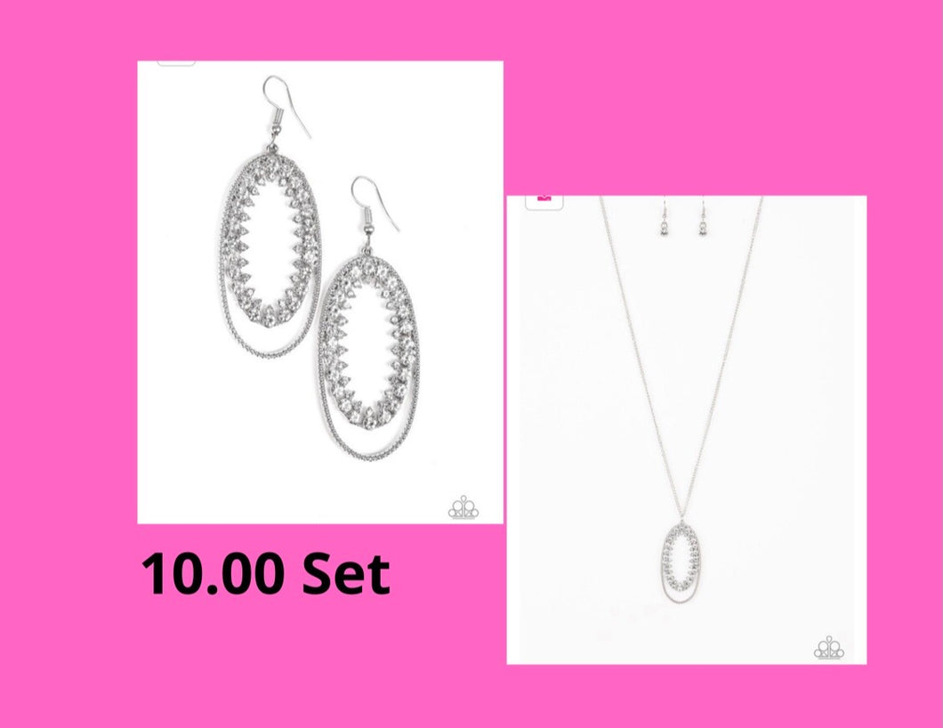 Money Mood Necklace - White (Sets)