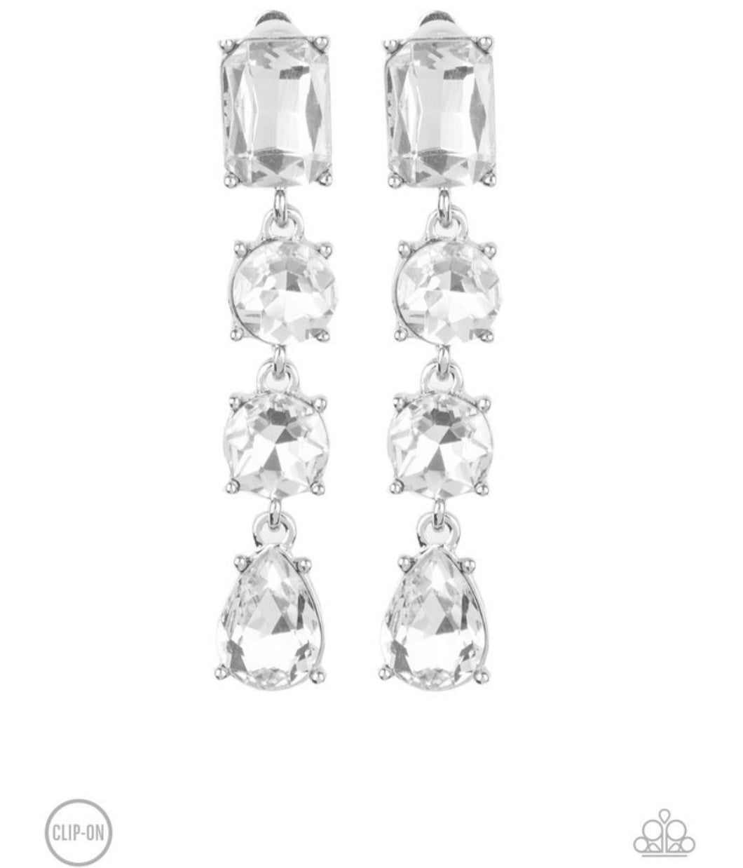 Make A-List- White Clip-on