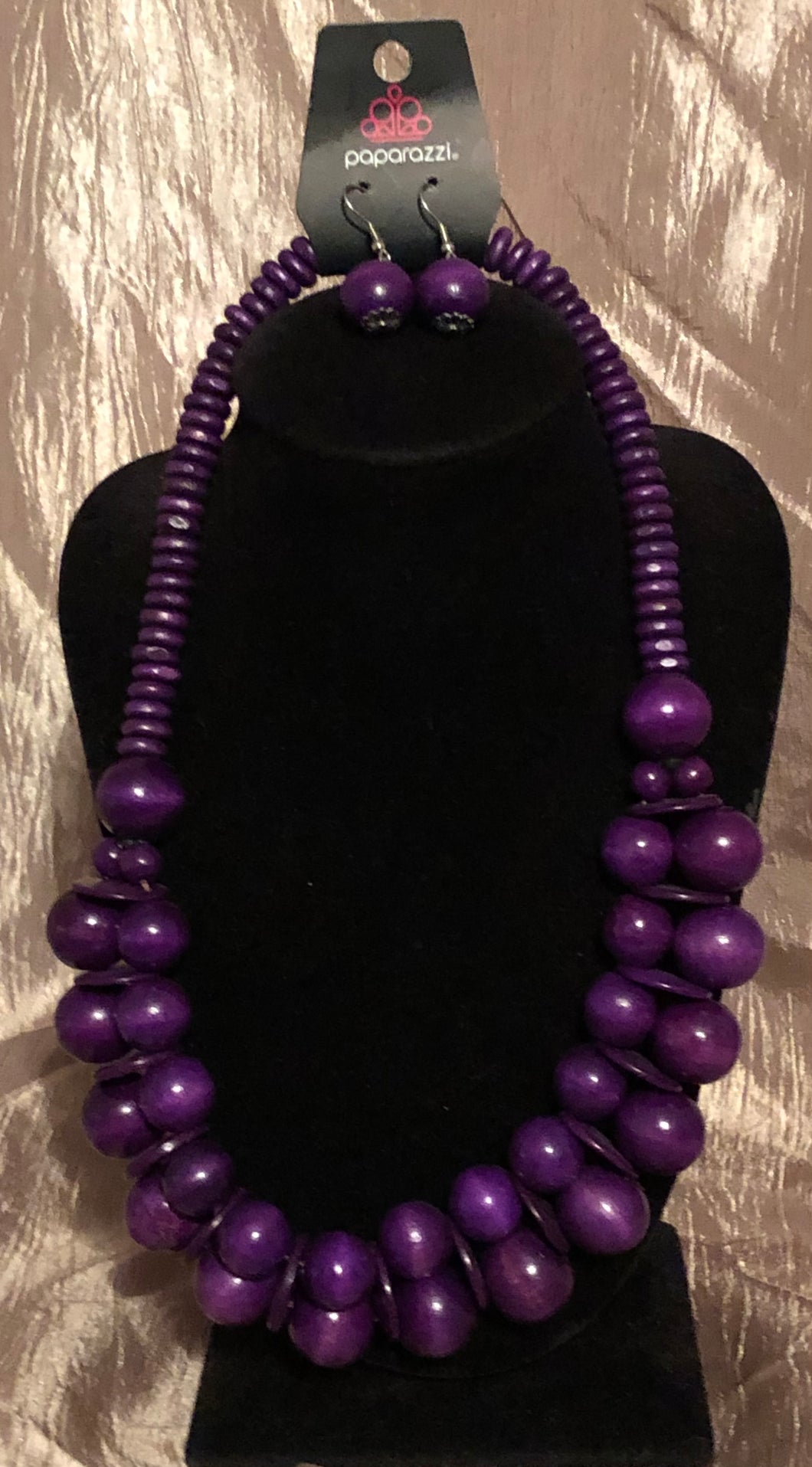 Caribbean Cover Girl- Purple