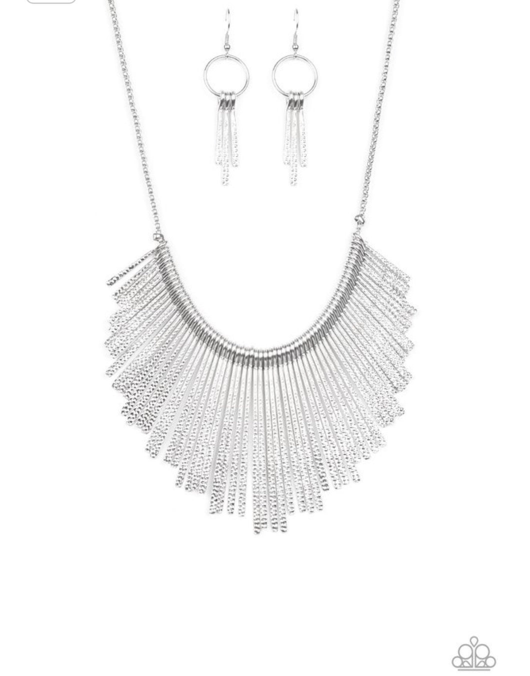 Metallic Mane- Silver