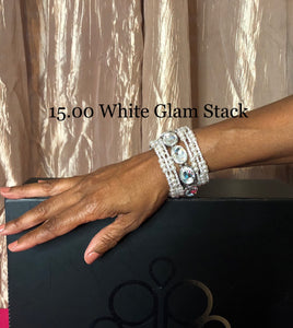 DIVA in Disguise - White  Glam Stack