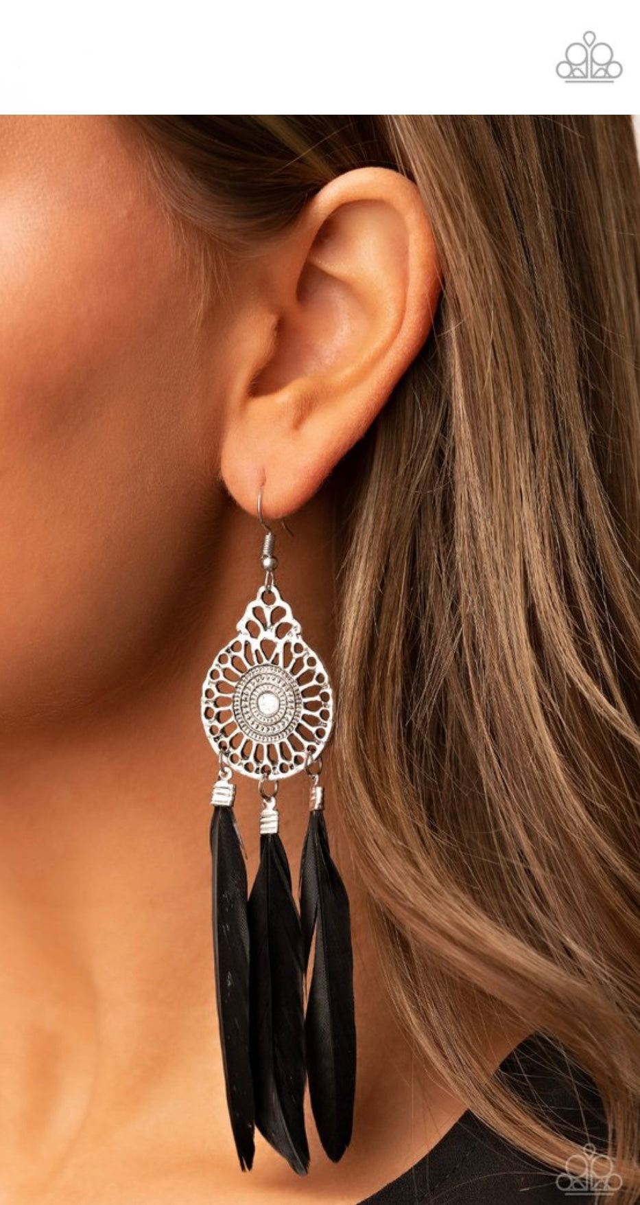 Pretty In PLUMES- Black