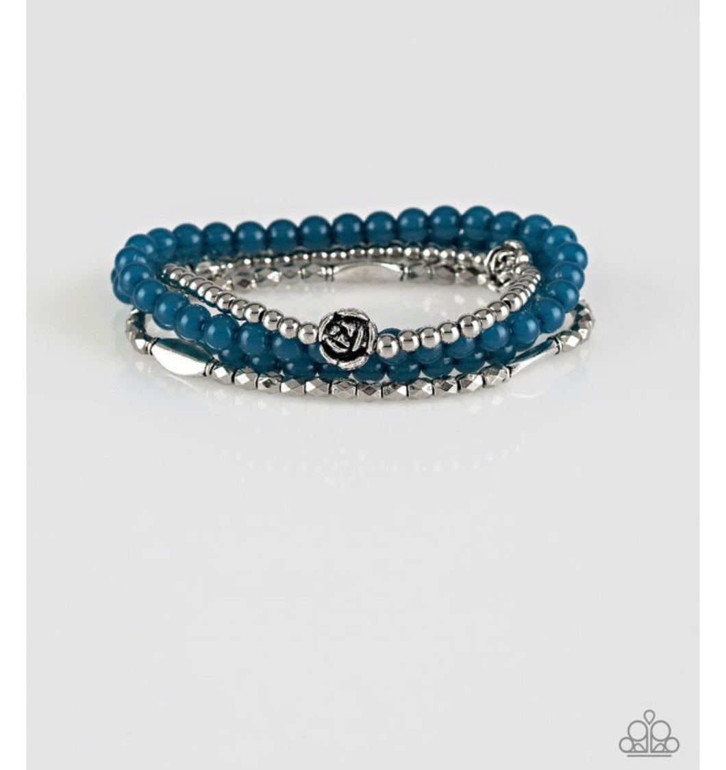 Blooming Buttercups- Blue